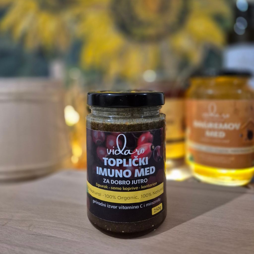 Toplički imuno med – Za dobro jutro