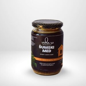 Šumski med u staklenoj tegli