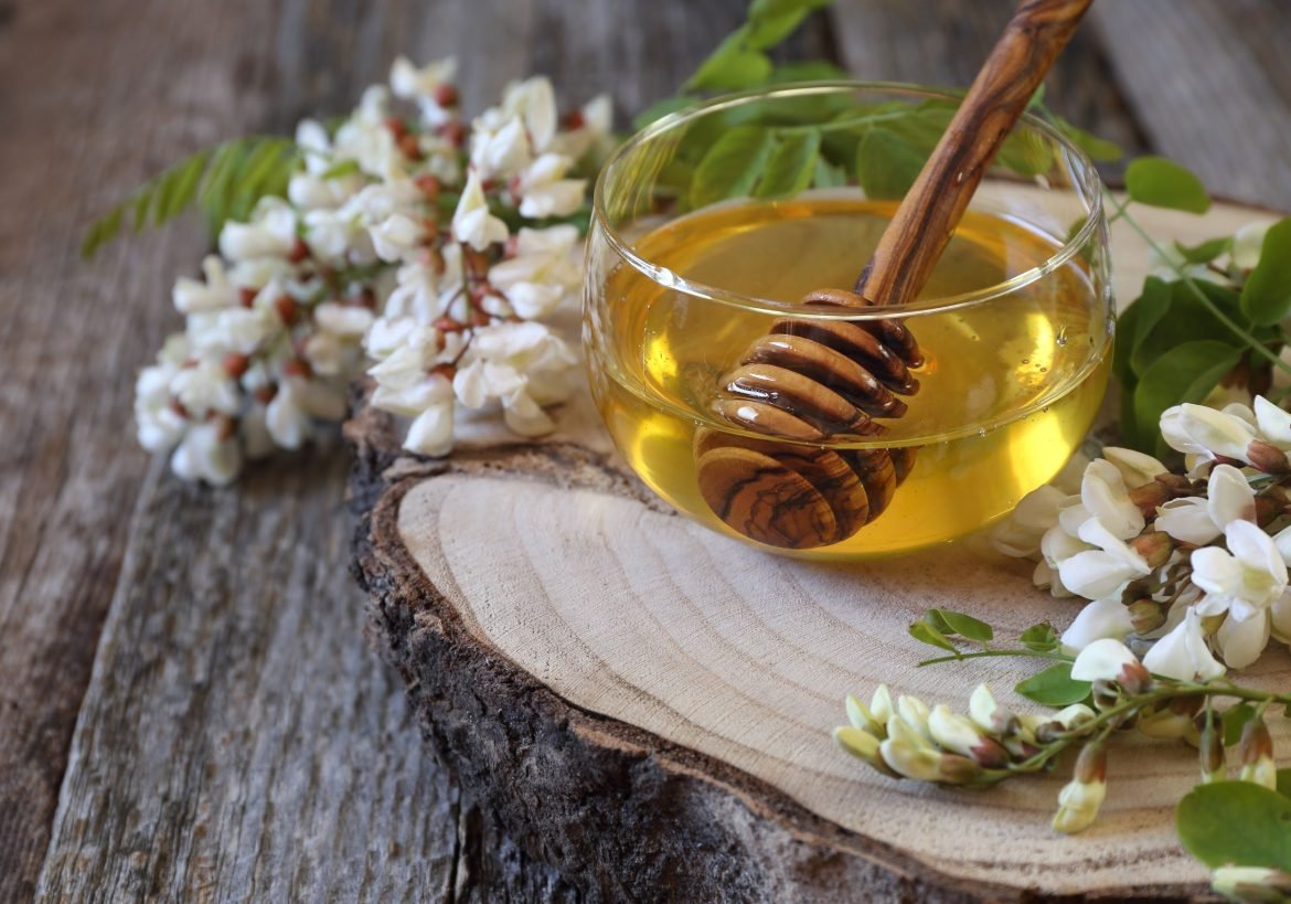 Bagremov med i bagremov cvet